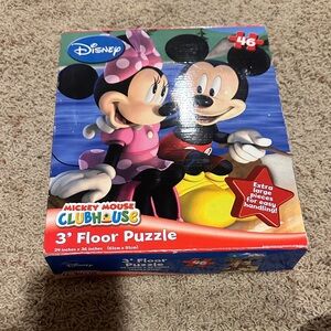 mickey mouse 3 foot floor puzzle